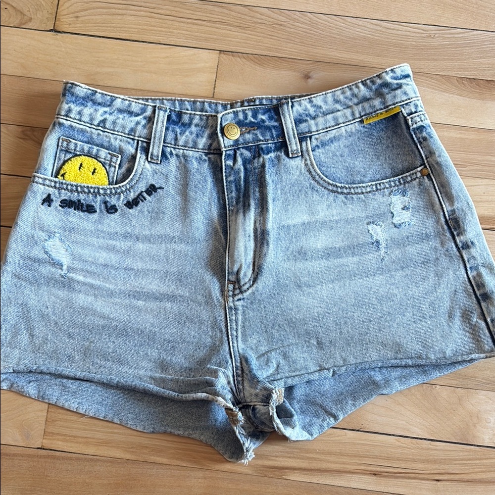 Denim Blue Women's Shorts